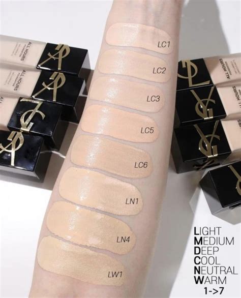 ysl all hours foundation luminous matte